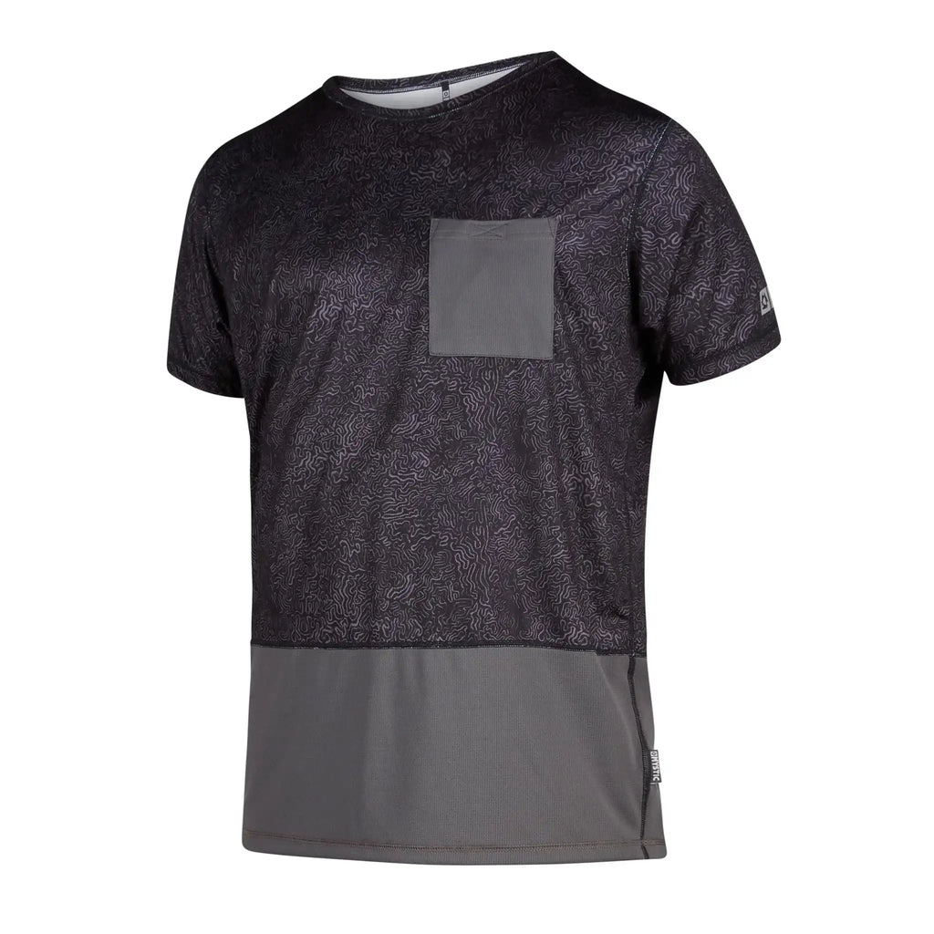 Mystic Shred S/S Quickdry Phantom Grey