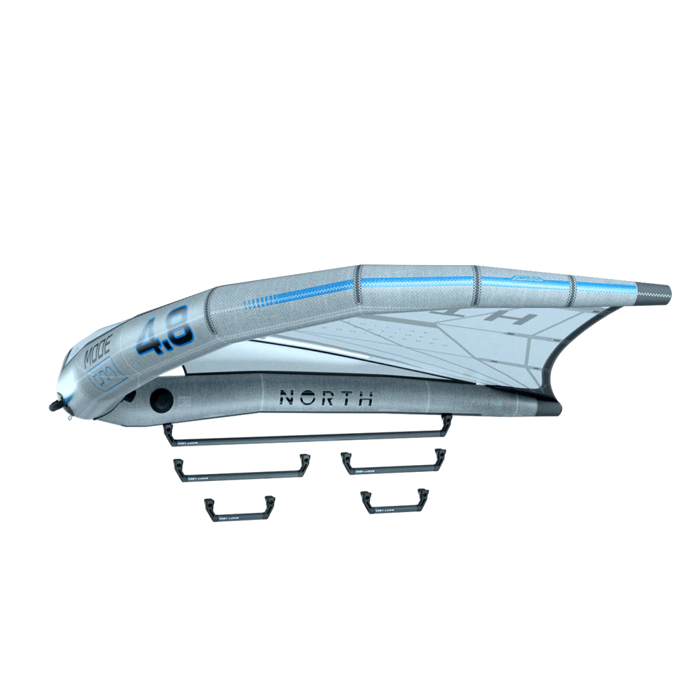 North Mode Pro 2026 Wing can be configured with different length handles or Booms