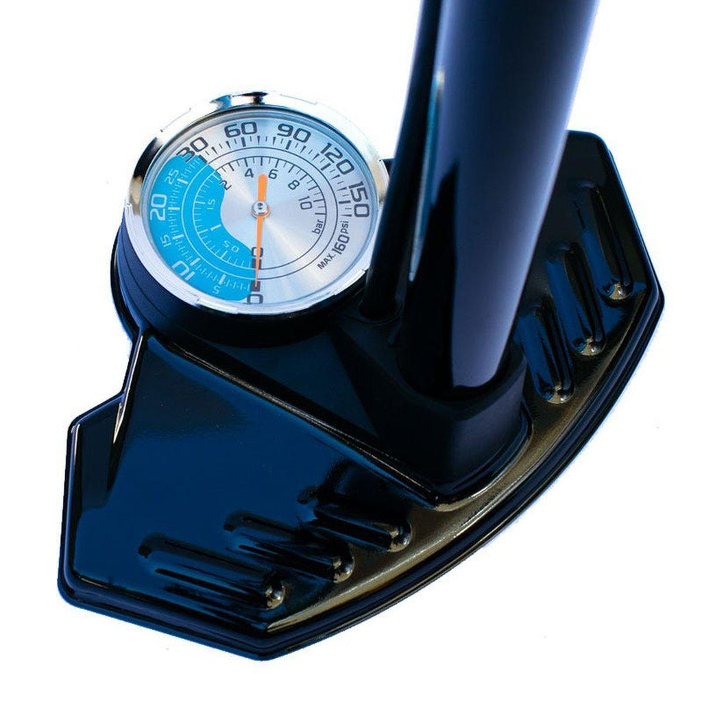 JetBlack Biggest Fella Floor Pump 160psi - BrisKites