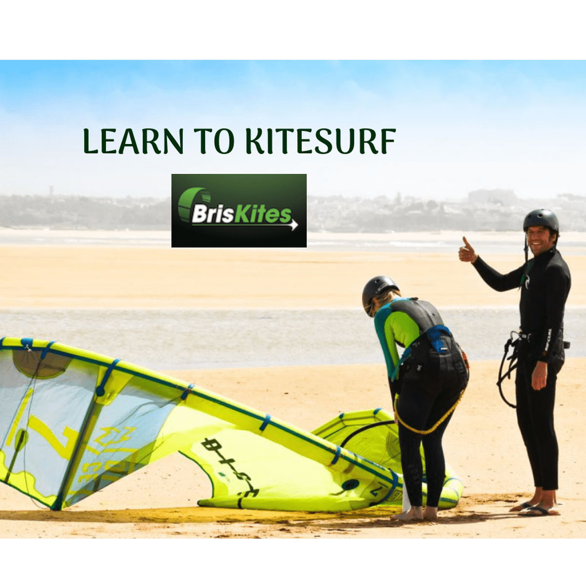 Learn Kitesurfing Brisbane BrisKites